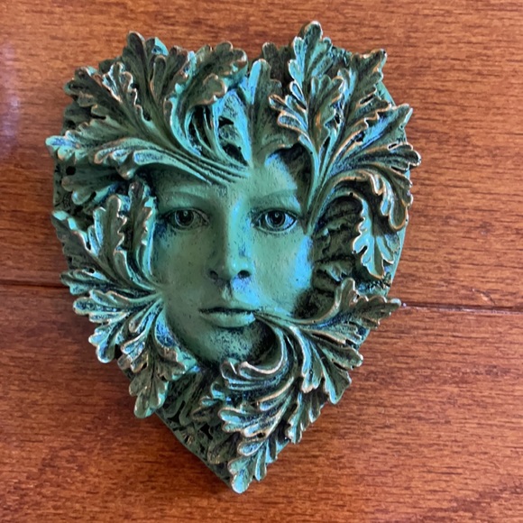 Greenman, Mistress, Primavera  art wall plaque - Picture 5 of 14
